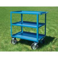  Chariot &agrave; tablettes pour l'ext&eacute;rieur, 3 Tiers, 18" la x 39" h x 33" p, Capacit&eacute; 1200 lb Duraquip Inc