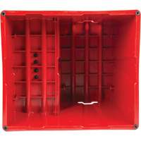 Escabeau industriel, 2 marches, 26" x 22-7/16" x Hauteur 19-11/16" Duraquip Inc