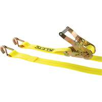 Winch Strap, J-Hook, 30' W x 2" L, 1670 lbs. (757 kg) Working Load Limit Duraquip Inc