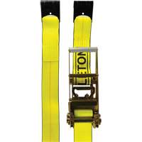Winch Strap, Flat Hook, 30' W x 3" L, 5400 lbs. (2449 kg) Working Load Limit Duraquip Inc