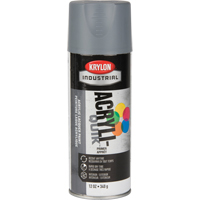 Laque industrielle Acryli-Quik, Gris, Tr&egrave;s mat, 12 oz, Canette a&eacute;rosol Duraquip Inc