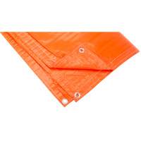 B&acirc;ches isol&eacute;es, Poly&eacute;thyl&egrave;ne, Orange, 20' x 12' x 8 mils Duraquip Inc