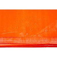 B&acirc;ches isol&eacute;es, Poly&eacute;thyl&egrave;ne, Orange, 20' x 12' x 8 mils Duraquip Inc