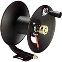 High Pressure Carry Handle Hose Reel, 100', Steel Duraquip Inc