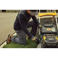 60V MAX* Brushless Cordless RWD Mower Kit, Self-Propelled Walk-Behind, Battery Powered, 21" Cutting Width Duraquip Inc