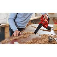 Compact Blower (Tool Only), 18 V, 110 MPH Output, Battery Powered Duraquip Inc