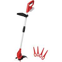 Coupe-bordures t&eacute;lescopique sans fil &agrave; lame de 10" (outil seulement), 9,5", &agrave; pile, 18 V Duraquip Inc