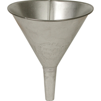 Strainer Funnels, Tin, 0.5 gal. Capacity NB067 | Duraquip Inc