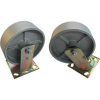 Conteneurs autobasculeurs en acier - ensemble de roulettes pour conteneurs NB989 | Duraquip Inc