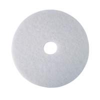 Floor Pad, 17", Polish, White NC661 | Duraquip Inc