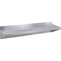 Shelves, Stainless Steel, 18" W x 5" D Duraquip Inc