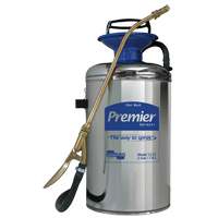 Vaporisateur professionnel s&eacute;rie premi&egrave;re qualit&eacute;, 2 gal. (7,6 L), Acier inoxydable, Lance de 12" Duraquip Inc