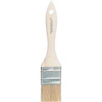 Paint Brush, White China, Wood Handle, 1-3/4" Width ND936 | Duraquip Inc