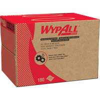 Chiffons WypAll<sup>MD</sup> pour l'huile, la graisse et l'encre, Spécialisé, 16-4/5" lo x 12" la NI328 | Duraquip Inc