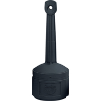 Smoker’s Cease-Fire<sup>®</sup> Cigarette Butt Receptacle, Free-Standing, Plastic, 4 US gal. Capacity, 38-1/2" Height NI694 | Duraquip Inc