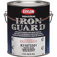 Émail acrylique à base d'eau Iron Guard<sup>MD</sup>, Gallon, Blanc NI821 | Duraquip Inc