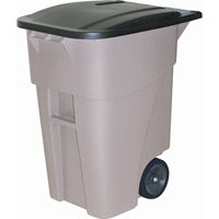 Brute<sup>®</sup> Roll Out Containers, Plastic, 50 US gal. NI825 | Duraquip Inc
