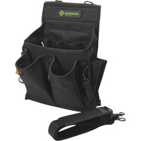 Tool Bag, Nylon, 20 Pockets, Black Duraquip Inc