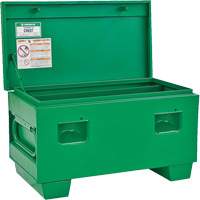 Chest Box, 36" W x 19" D x 17" H, Green Duraquip Inc