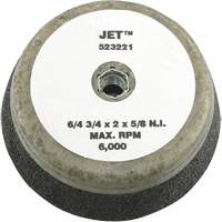 Resin Bond Cup Wheel, 4" x 2", 5/8"-11NC Arbor, Type 11 Duraquip Inc