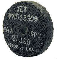 Resin Bonded Straight Wheel for Steel, 2" x 1/2", 3/8" Arbor, Type 1 Duraquip Inc