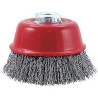 Crimped Cup Brush, 3-1/4", 0.014" Fill Duraquip Inc