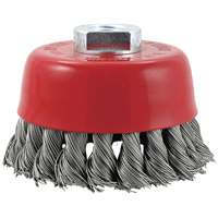 CK3201M14 High Performance Knot Twisted Cup Brush, 3" Dia. Duraquip Inc