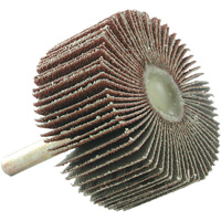 Disque &agrave; lamelles mont&eacute;, Grain 60, 2" x 1" x 1/4" Duraquip Inc