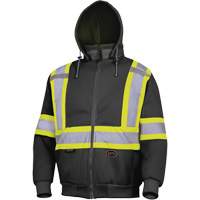 6925BK Hoodie, 3X-Large, Black Duraquip Inc