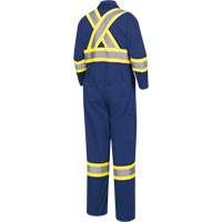 5516 Coveralls, 42, Navy Blue Duraquip Inc