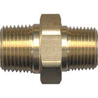 Mamelon hexagonal, Laiton, 3/4" x 1/2", NPT x NPT Duraquip Inc