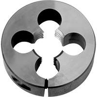 Matrice ronde ajustable, Filet de M6 X 1, Acier rapide Duraquip Inc