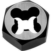 Fili&egrave;re de refiletage hexagonale pour boulon, dia. 1", Filet de M6x1, Acier au chrome Duraquip Inc