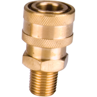 1/4" Female Brass Quick Disconnect Sockets Duraquip Inc