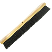 Heavy-Duty Shop Broom, 24", Coarse/Stiff, Tampico/Wire Bristles NJC045 | Duraquip Inc