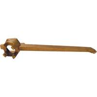 Drum Plug Wrench, 12" Handle, Bronze NJE705 | Duraquip Inc
