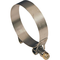 T-Bolt Clamp, Min Dia. 1.344", Max Dia. 1.562" Duraquip Inc