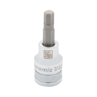 Douille &agrave; embout SAE standard, 1/8" x 1-9/10" lo, Prise 3/8" Duraquip Inc