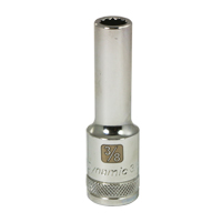 Douille SAE, 3/8", Prise 1/2", 12 pans, Profond Duraquip Inc