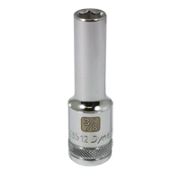 Douille SAE, 3/8", Prise 1/2", 6 pans, Profond Duraquip Inc