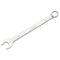 Combination Wrench, 12 Point, 1/4", Chrome Finish Duraquip Inc