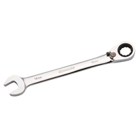 Reversible Combination Ratcheting Wrench, 12 Point, 8mm, Chrome Finish Duraquip Inc