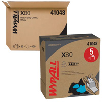Chiffons à usage prolongé X80 WypAllMD, Robuste, 16-4/5" lo x 9" la NJJ027 | Duraquip Inc