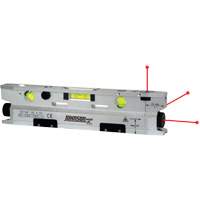 Niveau torpille &agrave; laser aimant&eacute; Duraquip Inc