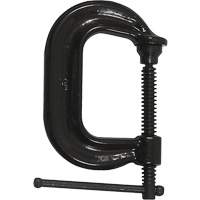 Regular-Duty Deep Throat C-Clamp, 2" (51 mm) Capacity, 2-1/8" (54 mm) Throat Depth Duraquip Inc