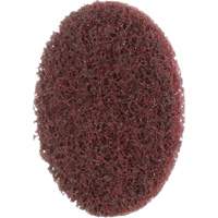 Disque de conditionnement de surface SC-DR Roloc Scotch-Brite, 2" dia., Grain Moyen, Oxyde d'aluminium Duraquip Inc