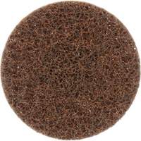 Disque de conditionnement de surface SC-DR Roloc Scotch-Brite, 3" dia., Grain Cors&eacute;, Oxyde d'aluminium Duraquip Inc