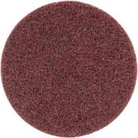Disque de conditionnement de surface , SC-DR Roloc Scotch-Brite, 4" dia., Grain Moyen, Oxyde d'aluminium Duraquip Inc