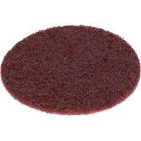 Disque de conditionnement de surface SC- DH Scotch-Brite, 4" dia., Grain Moyen, Oxyde d'aluminium Duraquip Inc