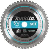 Carbide-Tipped Saw Blade, 5-3/8", 50 Teeth, Metal Use Duraquip Inc